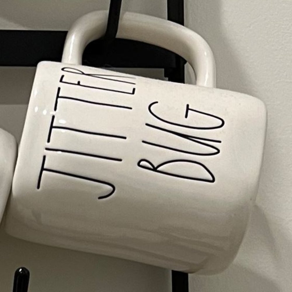 Rae Dunn JITTER BUG Mug